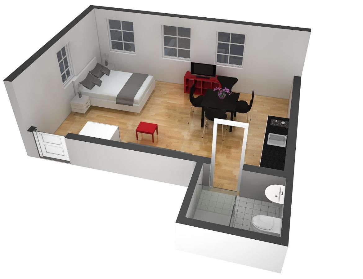 Hitrental Zeughausgasse - Apartment Zug Dış mekan fotoğraf